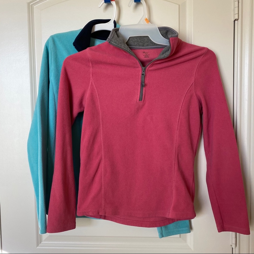 Two lightweight active sweaters